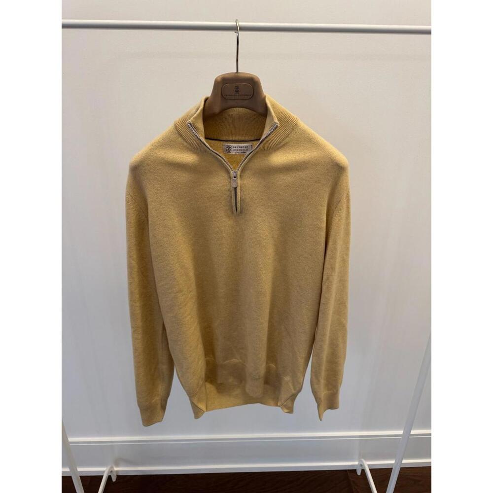 BRAND NEW Brunello Cucinelli Cashmere Quarter Zip